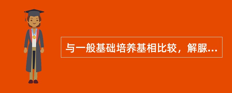 与一般基础培养基相比较，解脲支原体基础培养基添加的成分是()。