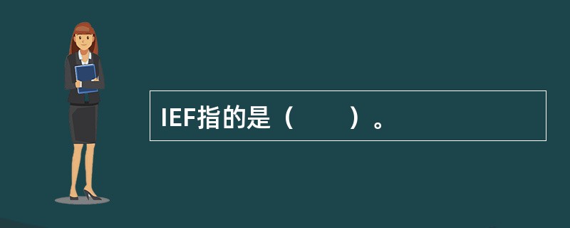IEF指的是（　　）。