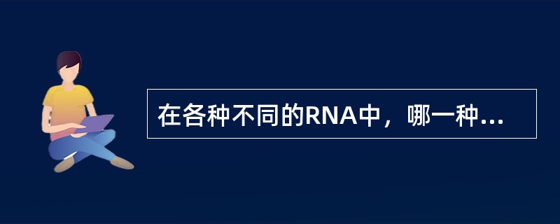 在各种不同的RNA中，哪一种具有搬动氨基酸的功能？（　　）