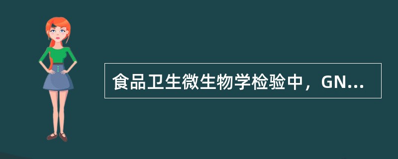 食品卫生微生物学检验中，GN增菌液用于（　　）。