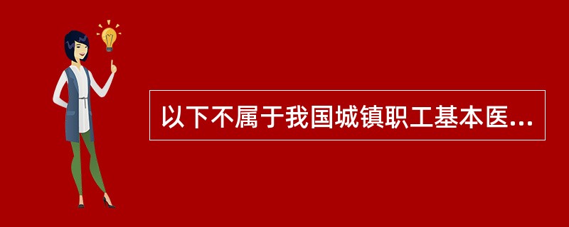 以下不属于我国城镇职工基本医疗保险的重点内容的是