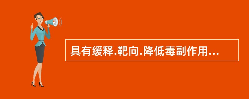 具有缓释.靶向.降低毒副作用的滴丸属于