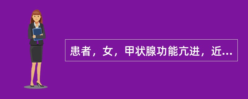 患者，女，甲状腺功能亢进，近期诊断有高血压，该患者宜选用的降压药是