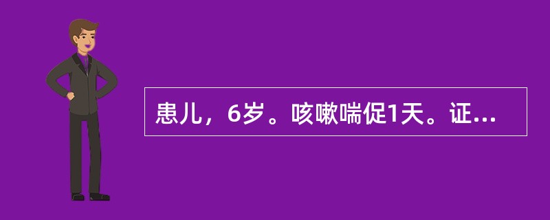 患儿，6岁。咳嗽喘促1天。证见喘促气急，咳嗽痰鸣，恶寒发热，鼻流清涕，咯痰黄稠，口渴，大便干，舌红，苔白，脉滑数。其治法是