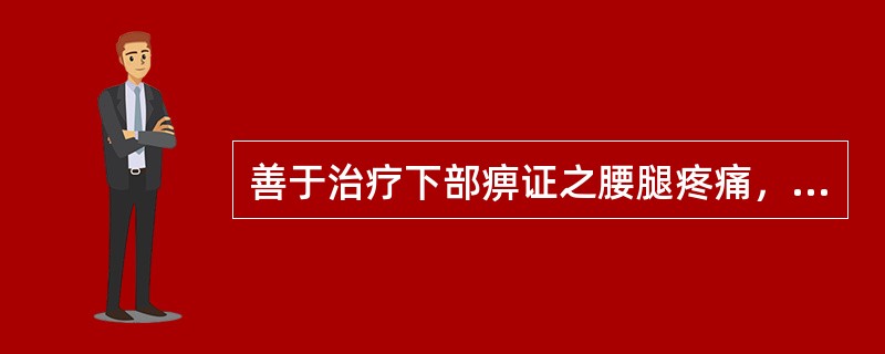 善于治疗下部痹证之腰腿疼痛，属于寒湿所致者，最宜选用的药物是