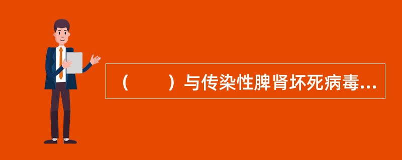 （　　）与传染性脾肾坏死病毒的同源性在99%以上，可能是同物异名。