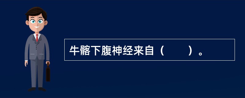 牛髂下腹神经来自（　　）。