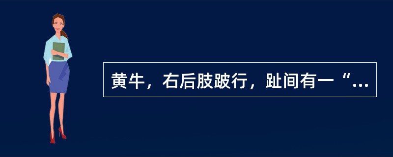 黄牛，右后肢跛行，趾间有一“舌状”突起，伸向地面。其表面破溃，恶臭。根治该病的方法是（　　）。