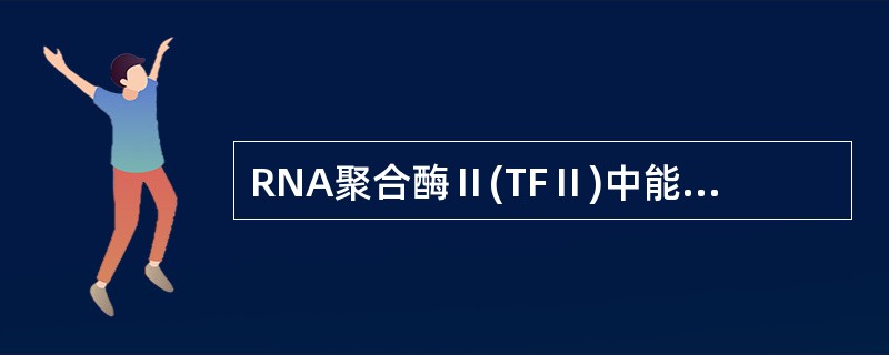RNA聚合酶Ⅱ(TFⅡ)中能与TATA盒直接结合的是