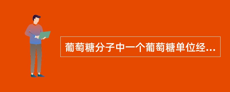 葡萄糖分子中一个葡萄糖单位经糖酵解途径分解成乳酸时能净产生多少ATP