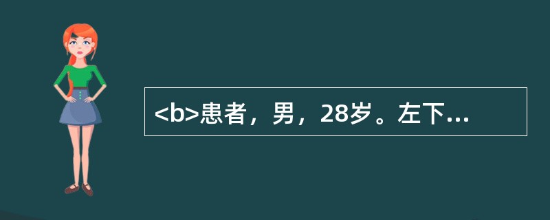 <b>患者，男，28岁。左下第三磨牙近中阻生，左下第二磨牙远中颈部深龋，患者自述左下后牙冷热刺激疼痛，刺激去除后，无其他不适，无自发性疼痛。</b>该患者治疗的正确方法是