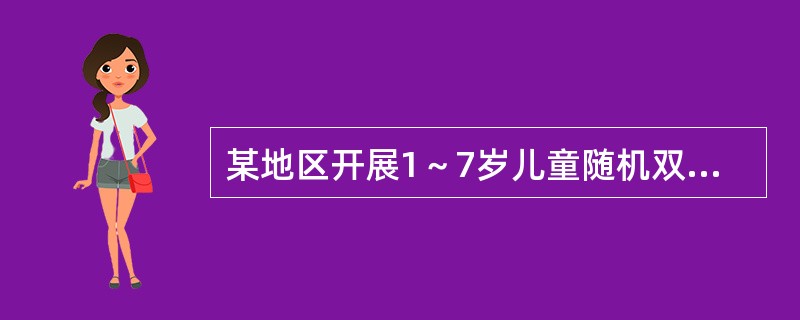 某地区开展1～7岁儿童随机双盲麻疹疫苗免疫接种效果观察，结果免疫接种组儿童1000人中发病5人，未免疫组1000人中发病25人，该疫苗保护率为