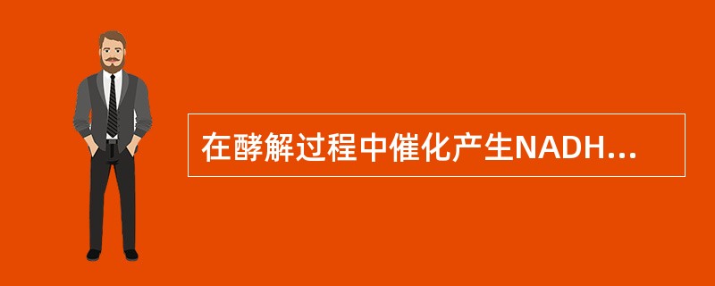 在酵解过程中催化产生NADH和消耗无机磷酸的酶是