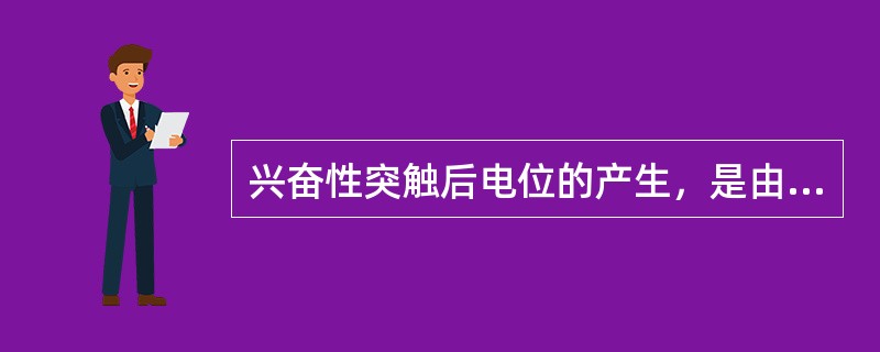 兴奋性突触后电位的产生，是由于突触后膜提高了____的通透性（　　）。