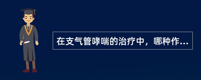 在支气管哮喘的治疗中，哪种作法可以抑制炎症反应，抑制组胺酸脱羧酶