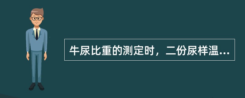 牛尿比重的测定时，二份尿样温度分别是23℃和14℃，尿比重计显示的比重是025（比重计的标准温度是20℃），此时二份尿样的实际比重分别是（　　）。