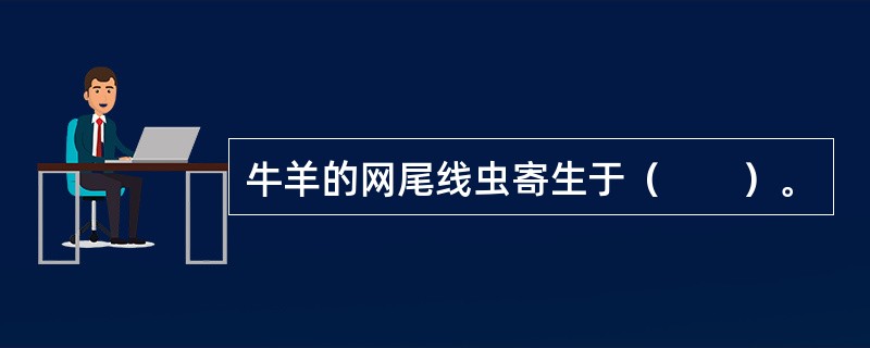 牛羊的网尾线虫寄生于（　　）。