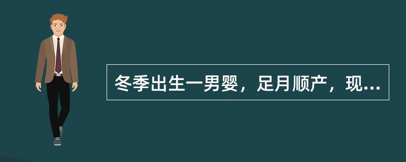 冬季出生一男婴，足月顺产，现已4个月，体重5.8kg，只母乳喂养，未添加辅食，近日来，婴儿多烦躁，易激惹，夜惊，多汗，血钙、血磷、碱性磷酸酶正常，最可能的诊断是
