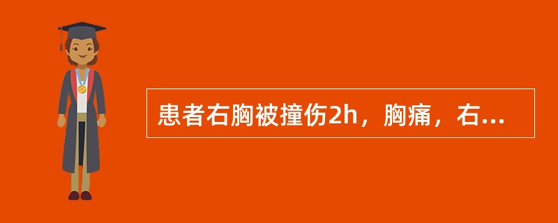 患者右胸被撞伤2h，胸痛，右胸呼吸幅度小，呼吸音弱，胸部X线检查，右胸5～8肋单处骨折，无血气胸，治疗应选择