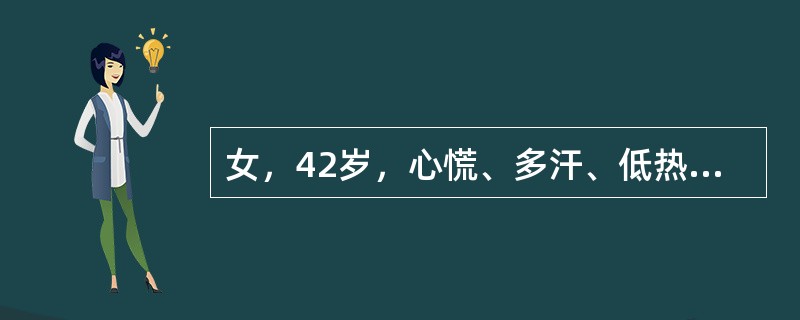 女，42岁，心慌、多汗、低热1周。查体：甲状腺左叶肿大、触痛、质硬。血FT4及FT3升高，血沉80mm/h应首先考虑