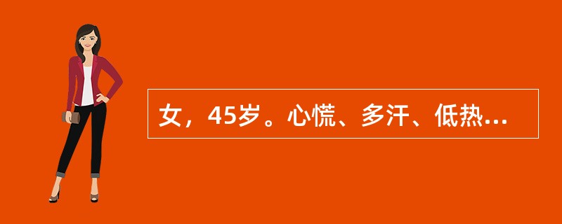 女，45岁。心慌、多汗、低热1周，查体：甲状腺左叶肿大、触痛、质硬。血FT3及FT4升高，血沉80mm/h，应首先考虑