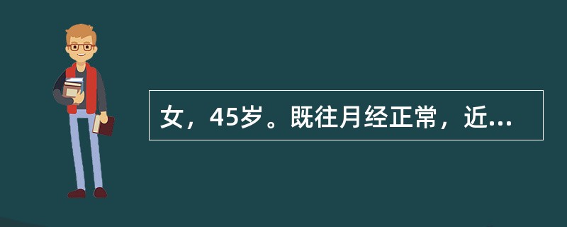 女，45岁。既往月经正常，近一年来经期延长10～15天，量多，此次停经50天，后有阴道出血20天，血红蛋白80g／L，盆腔检查（一），基础体温单相。为排除宫体癌应该进行下列何项辅助诊断（）