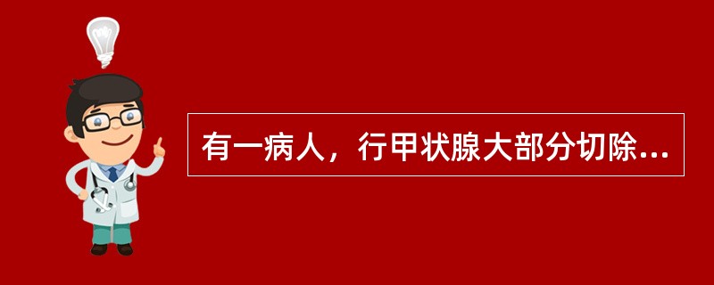 有一病人，行甲状腺大部分切除术后，进流食时出现呛咳，发言低沉，但不嘶哑，可能是（）