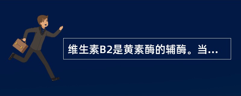 维生素B2是黄素酶的辅酶。当机体缺乏维生素B2时可引起癞皮病。（）