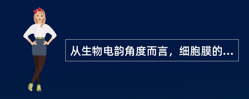 从生物电韵角度而言，细胞膜的去极化意味着兴奋，而超极化意味着抑制。（）