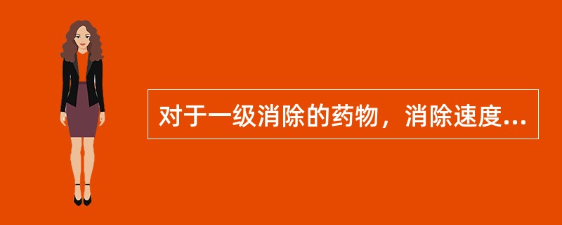 对于一级消除的药物，消除速度常数与半衰期的关系正确的是