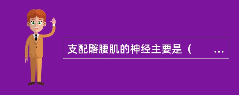 支配髂腰肌的神经主要是（　　）。