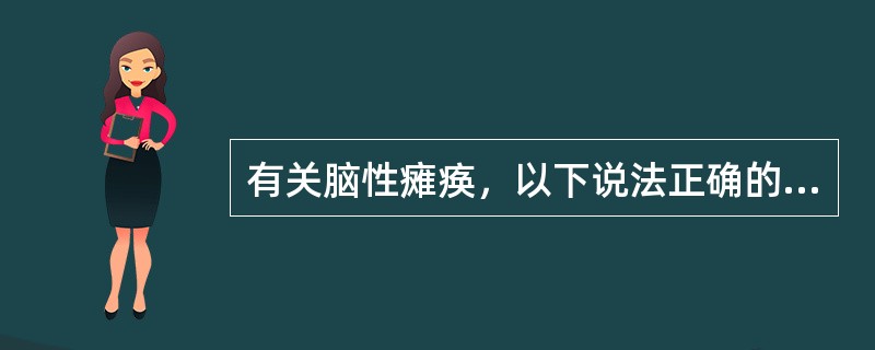 有关脑性瘫痪，以下说法正确的是（　　）。