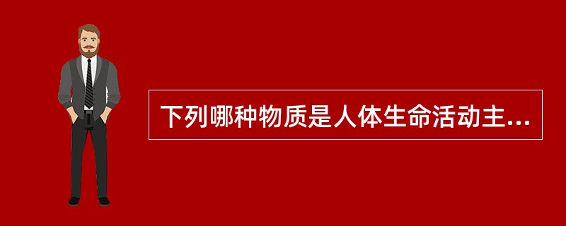 下列哪种物质是人体生命活动主要的直接供能物质？（　　）