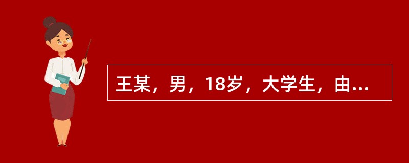 王某，男，18岁，大学生，由于同宿舍的同学患肺结核而感到很害怕，来医院查体，该种行为涉及的健康信念是（　　）。