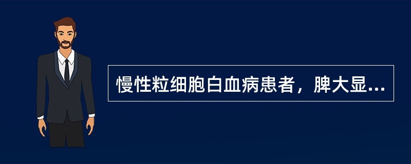 慢性粒细胞白血病患者，脾大显著时，指导患者采取的卧位是