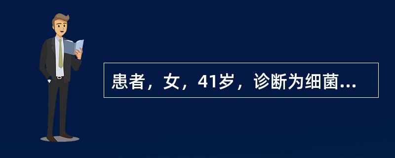 患者，女，41岁，诊断为细菌性阴道炎，医嘱给予栓剂治疗，护士指导其采取的置药体位是