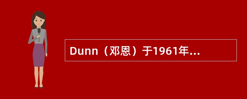 Dunn（邓恩）于1961年提出了哪种模式更多地强调促进健康的保健活动