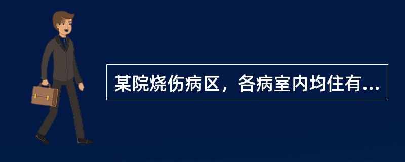 某院烧伤病区，各病室内均住有病人，请按正确的方法进行病室的空气消毒。根据GB15982-1995的规定，判定为几类环境？（　　）