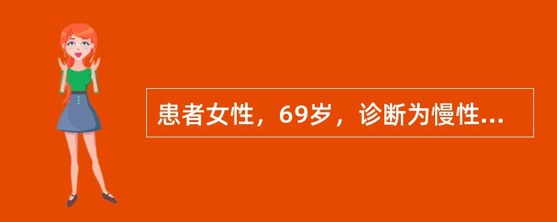 患者女性，69岁，诊断为慢性阻塞性肺疾病，经治疗后，病情好转予以出院，出院时，护理人员在进行健康指导时，指导腹式呼吸训练方法正确的是