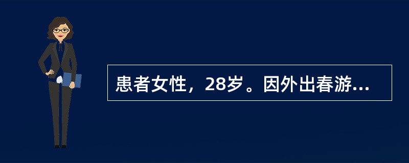 患者女性，28岁。因外出春游去植物园，出现咳嗽、咳痰伴喘息1天入院。体检：体温36.5℃，脉搏90次/分，呼吸28次/分，血压110/80mmHg，喘息貌，口唇发绀，在肺部可闻及广泛哮鸣音。该患者最可