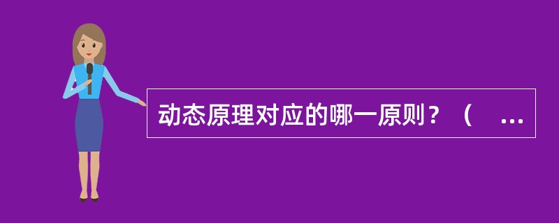 动态原理对应的哪一原则？（　　）