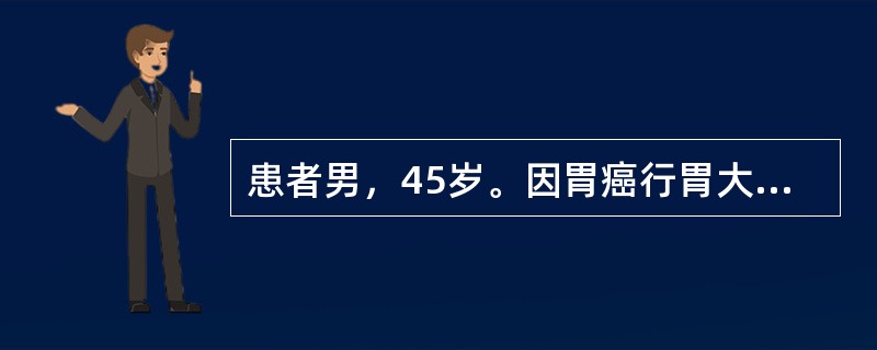 患者男，45岁。因胃癌行胃大部分切除术后13天，痊愈出院。正确的出院指导是