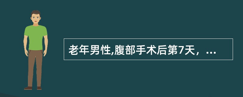 老年男性,腹部手术后第7天，剧烈咳嗽后切口全层裂开，肠管脱出，紧急处理措施为