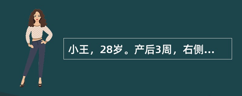 小王，28岁。产后3周，右侧乳房胀痛、红肿，外下方出现界限不明显的硬块，伴有压痛，穿刺未抽出脓液，以下护理不妥的是