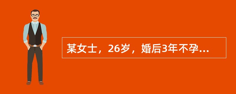 某女士，26岁，婚后3年不孕，月经周期不规则。妇科检查无异常发现，基础体温呈双相型曲线，黄体期短，应考虑为