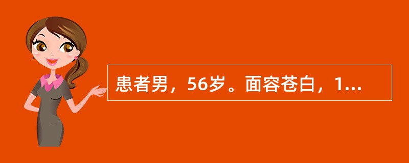 患者男，56岁。面容苍白，1年前行胃大部切除术。实验室检查：Hb85g/L，MCV122.4fl，RDW18.5%。该患者外周血涂片中易见红细胞胞浆内含1～2μm大小、暗紫红色圆形小体，此种红细胞为