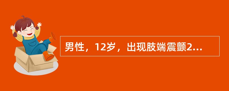 男性，12岁，出现肢端震颤2个月，并且进行性加重。查体无肌张力变化，肌力正常。检查重点应是()