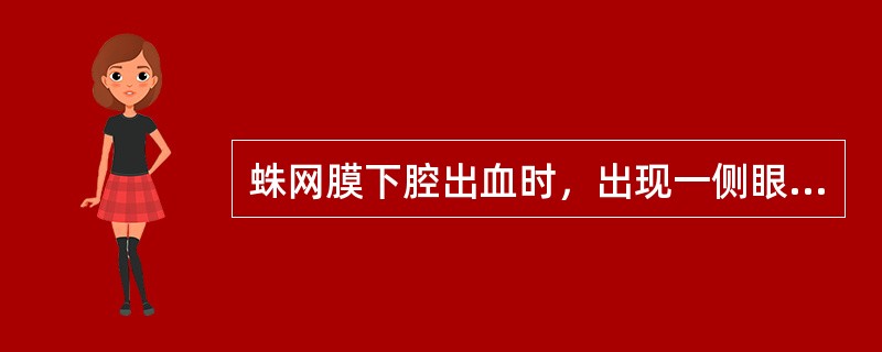 蛛网膜下腔出血时，出现一侧眼睑下垂时，其动脉瘤的部位可能在（　　）。