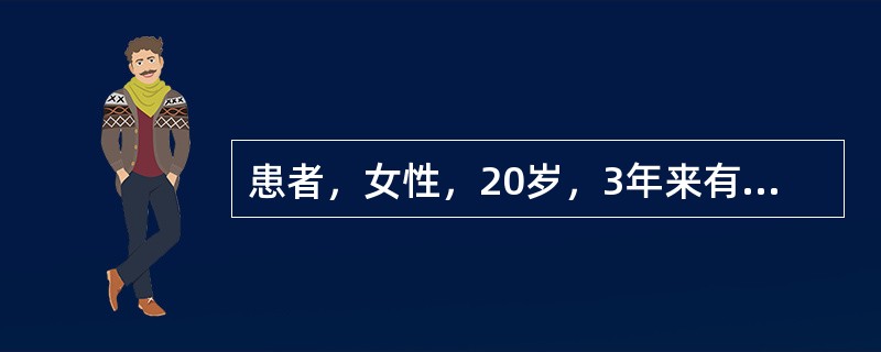 患者，女性，20岁，3年来有发作性幻视，几分钟后出现左侧搏动性头痛伴随恶心和呕吐。持续数小时缓解。不发作时完全正常。神经系统检查无异常。诊断应考虑