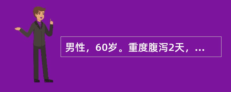 男性，60岁。重度腹泻2天，肌内注射庆大霉素16万单位，2次/天，2天后出现少尿，恶心呕吐，化验尿蛋白(+)，红细胞2～3/HP，血红蛋白110g/L，血肌酐500μmol/L肾脏病最可能的诊断是